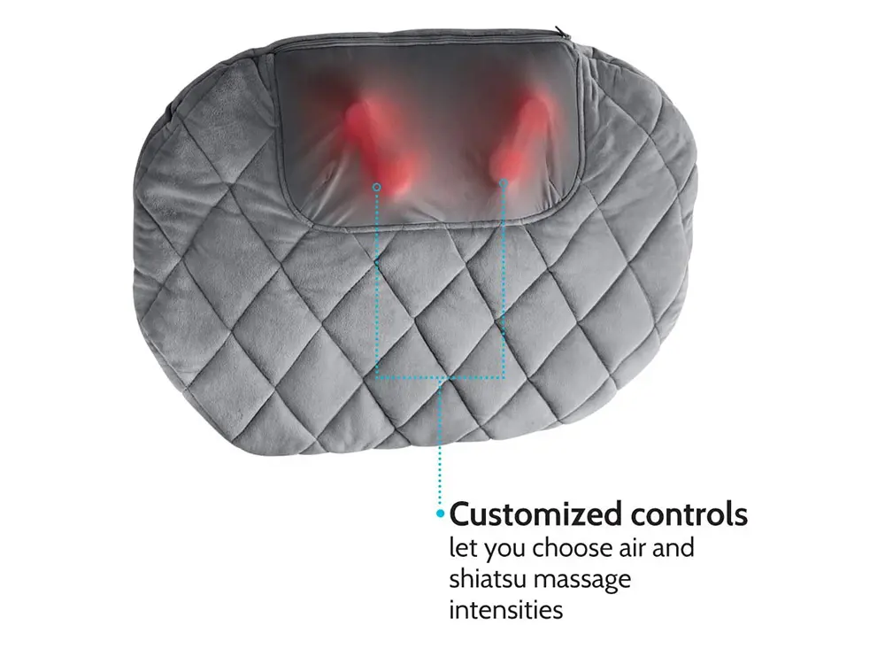Gối massage cổ vai gáy SP-129HJA HoMedics chính hãng Gối massage cổ vai gáy SP-129HJA HoMedics chính hãng