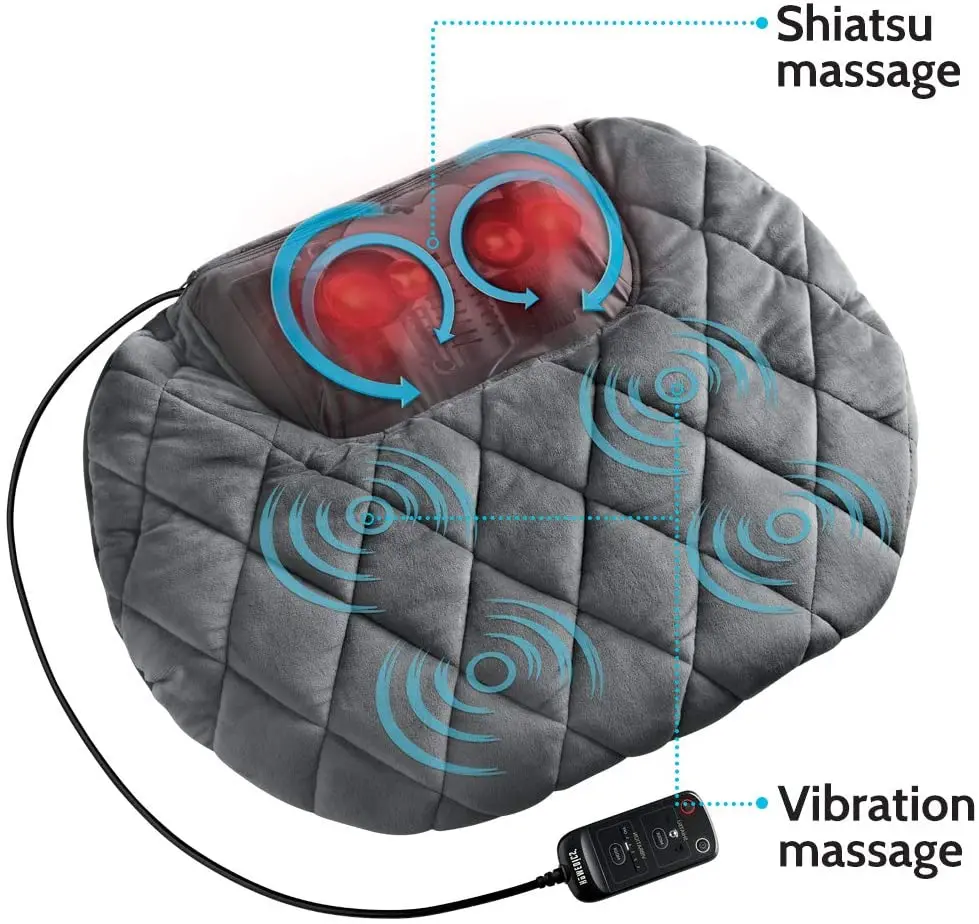 Gối massage cổ vai gáy SP-129HJA HoMedics chính hãng Gối massage cổ vai gáy SP-129HJA HoMedics chính hãng