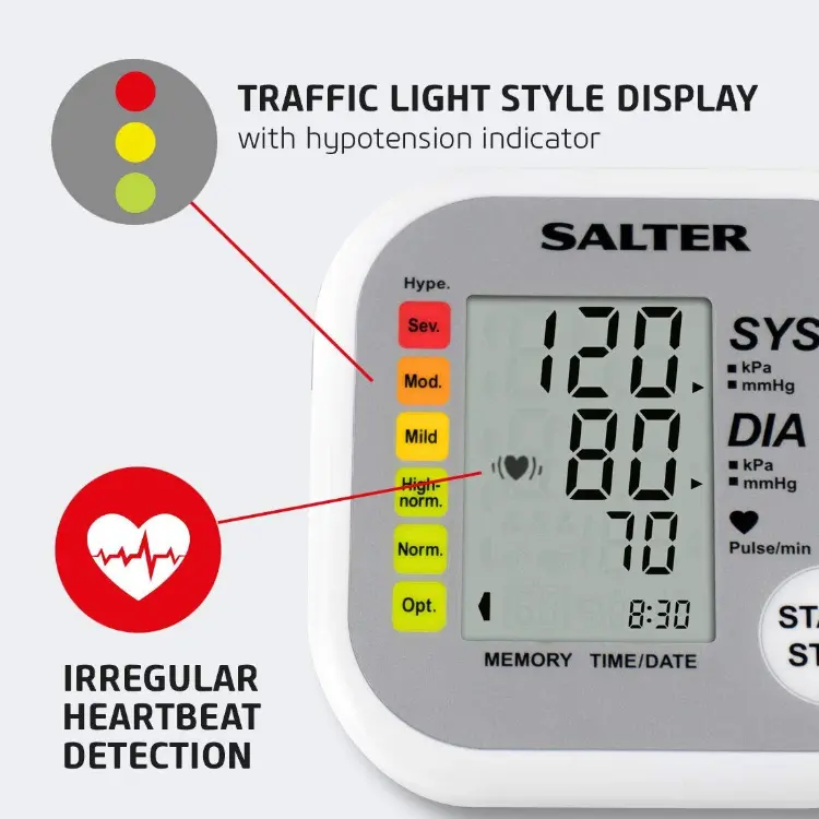Máy đo huyết áp bắp tay GB-BPA9201EU Salter