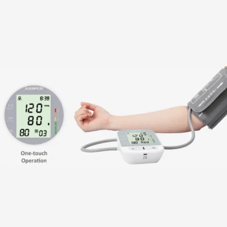 Máy đo huyết áp điện tử JPD-HA210 Jumper màn hình LCD
