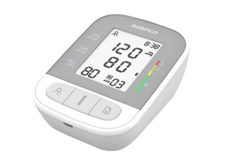 Máy đo huyết áp điện tử JPD-HA210 Jumper màn hình LCD