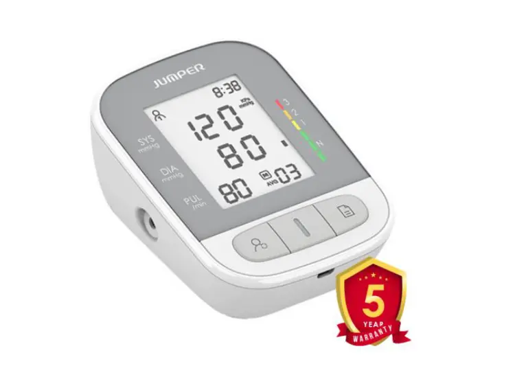 Máy đo huyết áp điện tử JPD-HA210 Jumper màn hình LCD