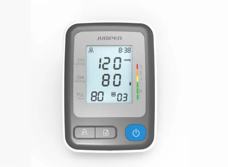Máy đo huyết áp điện tử JPD-HA300 Jumper kết hợp đo nhịp tim Máy đo huyết áp điện tử JPD-HA300 Jumper kết hợp đo nhịp tim