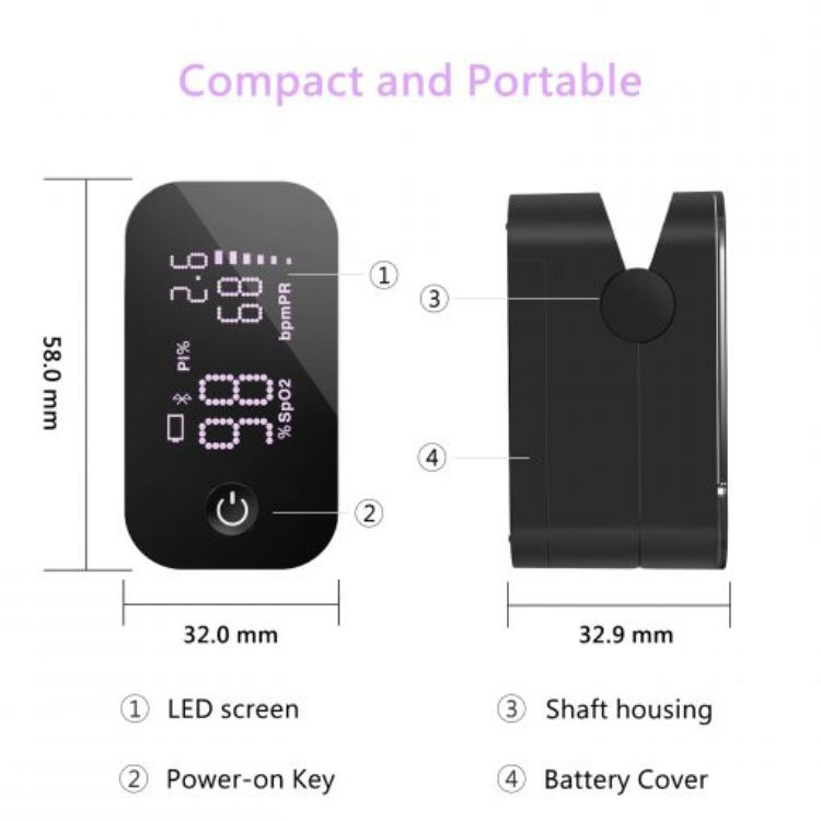 Máy đo nồng độ oxy trong máu Jumper JPD- 500G