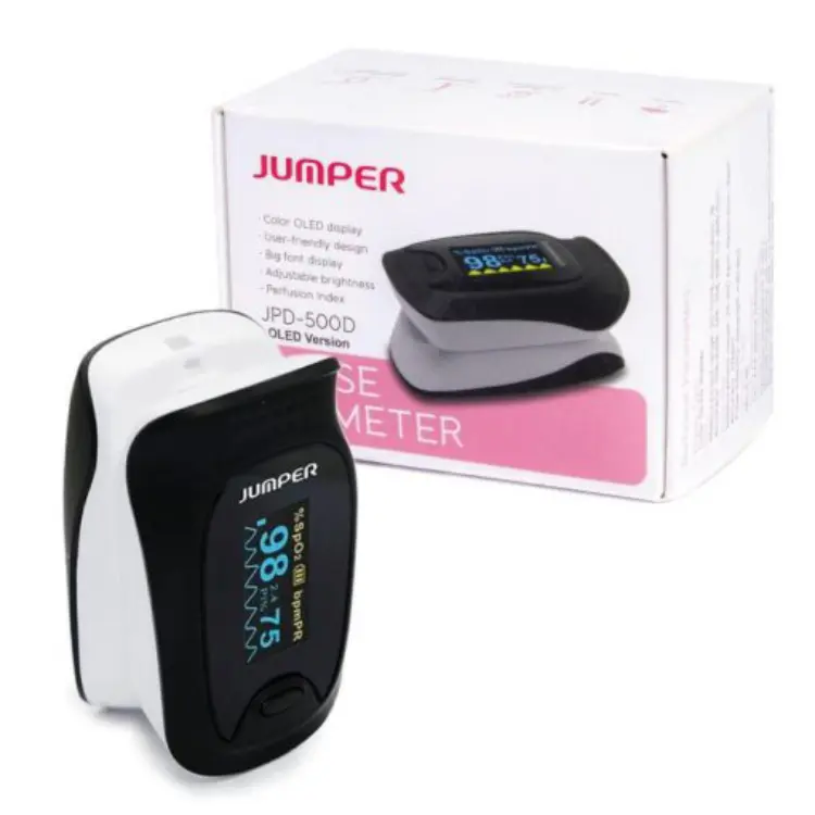 Máy đo nồng độ oxy trong máu JPD- 500D OLED JUMPER Máy đo nồng độ oxy trong máu JPD- 500D OLED JUMPER