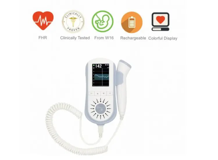 Máy đo tim thai tại nhà JPD-100E Jumper, an toàn dễ sử dụng Máy đo tim thai tại nhà JPD-100E Jumper, an toàn dễ sử dụng