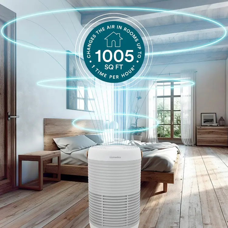 Máy lọc không khí AP-T100 HoMedics Máy lọc không khí AP-T100 HoMedics