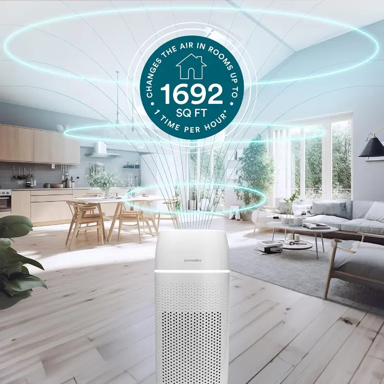 Máy lọc không khí AP-T43 HoMedics Máy lọc không khí AP-T43 HoMedics