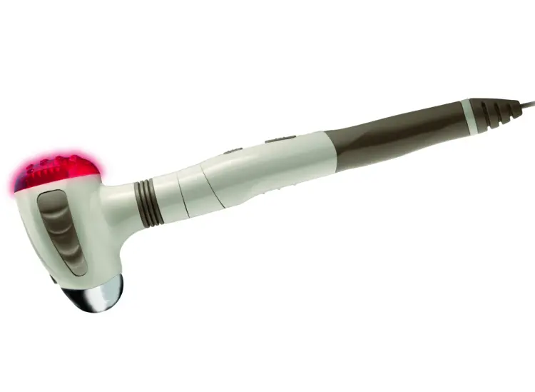 Máy massage cầm tay HHP-230-BL kèm nhiệt, 6 đầu massage