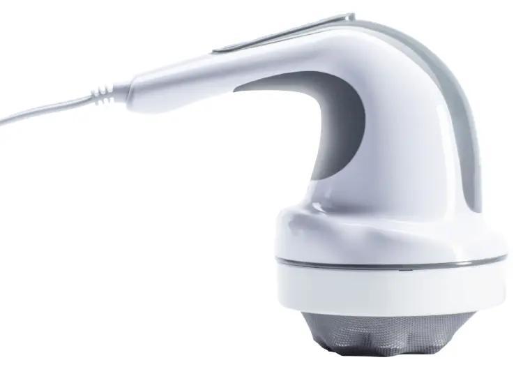 Thiết kế tay cầm dễ dàng di chuyển đến các khu vực cần massage Thiết kế tay cầm dễ dàng di chuyển đến các khu vực cần massage