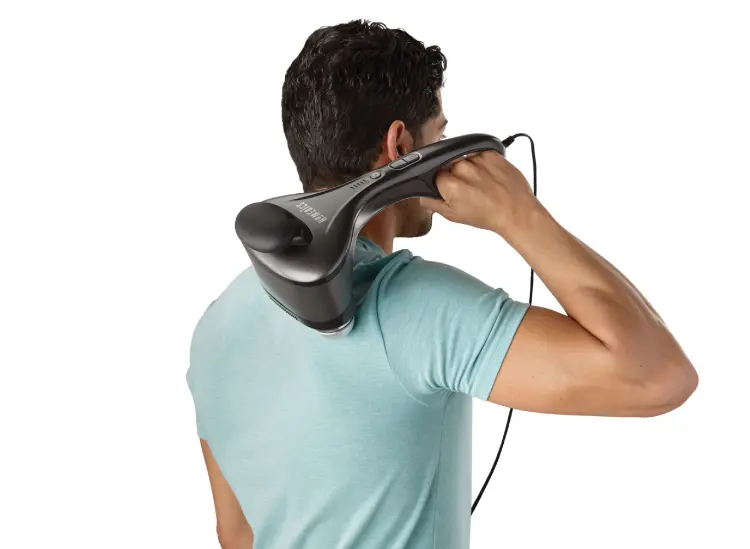 Máy massage cầm tay HHP-500H 2 đầu nóng lạnh Homedics Máy massage cầm tay HHP-500H 2 đầu nóng lạnh Homedics