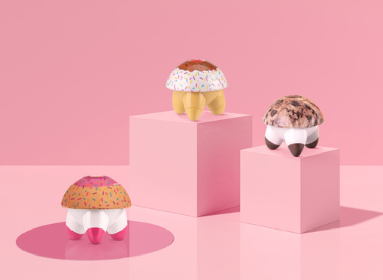 Máy massage mini cầm tay NOV-107CMT, 3 đầu massage rung