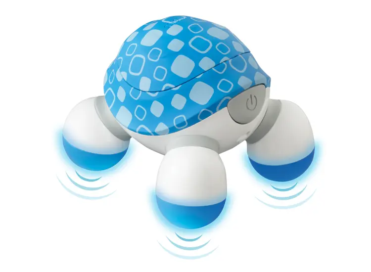 Máy massage Mini cầm tay Ribbit NOV 60CMT 3 đầu rung kèm nhiệt Máy massage Mini cầm tay Ribbit NOV 60CMT 3 đầu rung kèm nhiệt