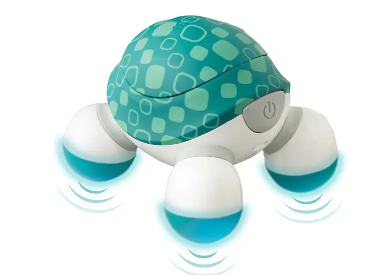 Máy massage Mini cầm tay Ribbit NOV 60CMT 3 đầu rung kèm nhiệt Máy massage Mini cầm tay Ribbit NOV 60CMT 3 đầu rung kèm nhiệt