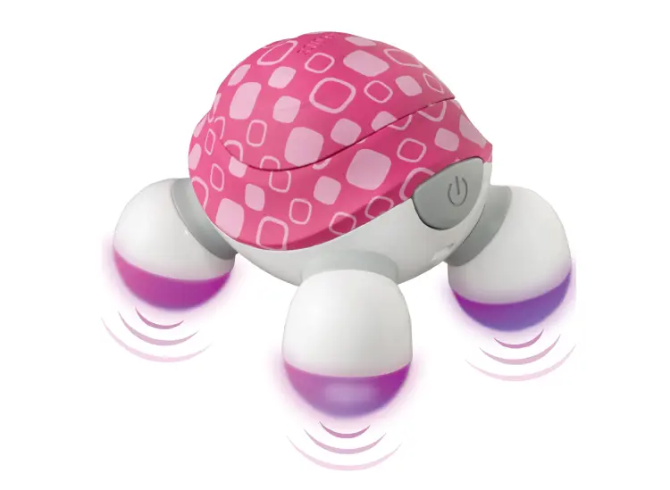 Máy massage Mini cầm tay Ribbit NOV 60CMT 3 đầu rung kèm nhiệt Máy massage Mini cầm tay Ribbit NOV 60CMT 3 đầu rung kèm nhiệt