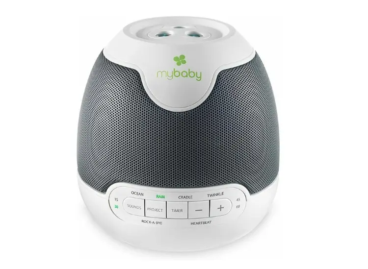 Máy ru ngủ sử dụng âm thanh trắng giúp bé có giấc ngủ ngon