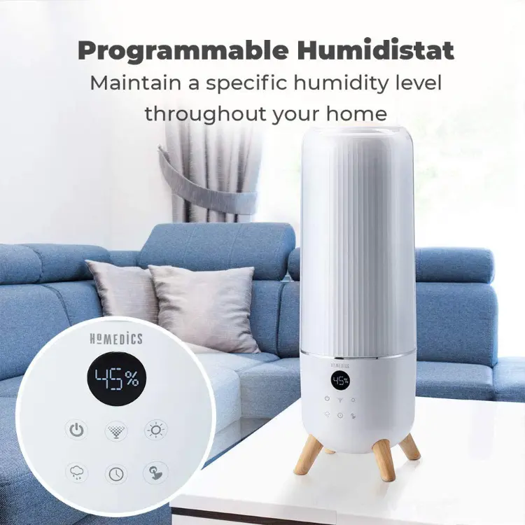 Máy tạo độ ẩm không khí, máy phun sương tạo ẩm Homedics
