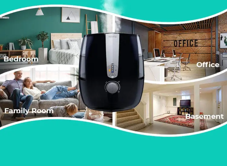 Máy tạo ẩm không khí siêu âm UHE-WM16 Homedics Máy tạo ẩm không khí siêu âm UHE-WM16 Homedics