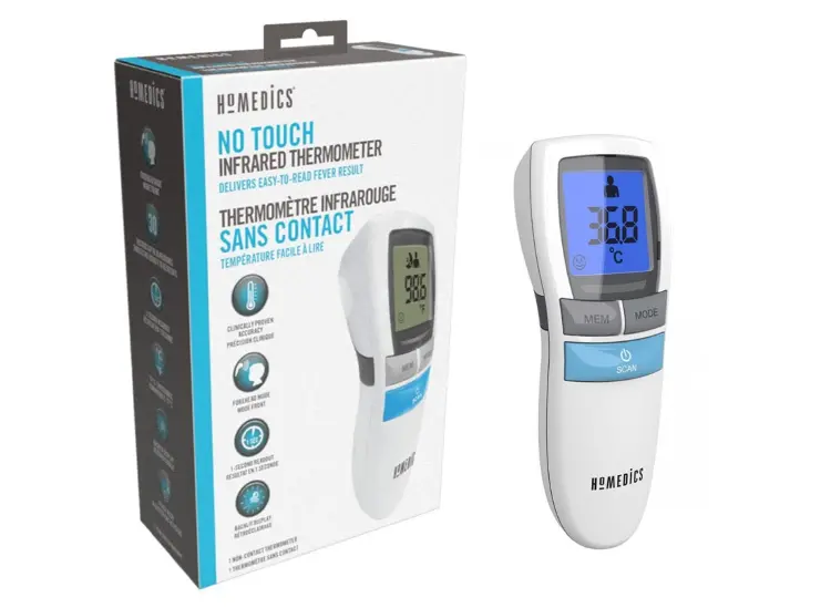 Nhiệt kế hồng ngoại không tiếp xúc TIE-210 HoMedics chính hãng